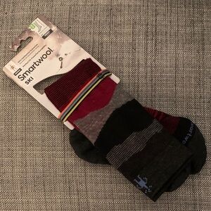 Smartwool NWT Women’s Sz M Striped Ski Socks